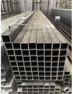 ΚΟΙΛΟΔΟΚΟΣ ΜΑΥΡΟΣ 6Μ 50x50x1.8